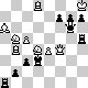 chess diagram mate in 2 - problem difficulty: **