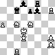 chess diagram mate in 2 - problem difficulty: **