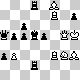 chess diagram mate in 2 - problem difficulty: **