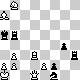 chess diagram mate in 3 - problem difficulty: ***