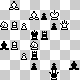 chess diagram mate in 2 - problem difficulty: **
