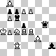 chess diagram mate in 2 - problem difficulty: ***