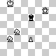 chess diagram mate in 3 - problem difficulty: ***