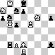 chess diagram mate in 2 - problem difficulty: **