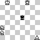 chess diagram mate in 3 - problem difficulty: **