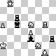 chess diagram mate in 2 - problem difficulty: ***
