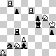 chess diagram mate in 2 - problem difficulty: **