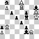 chess diagram mate in 2 - problem difficulty: ***