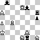 chess diagram mate in 2 - problem difficulty: **