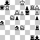 chess diagram mate in 2 - problem difficulty: **