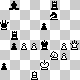 chess diagram mate in 2 - problem difficulty: **
