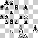 chess diagram mate in 2 - problem difficulty: ***