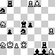 chess diagram mate in 2 - problem difficulty: **