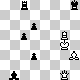 chess diagram mate in 3 - problem difficulty: **