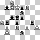 chess diagram mate in 2 - problem difficulty: **