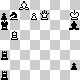 chess diagram mate in 3 - problem difficulty: ***