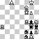 chess diagram mate in 2 - problem difficulty: **