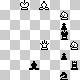 chess diagram mate in 3 - problem difficulty: ***