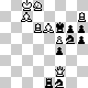 chess diagram mate in 3 - problem difficulty: **