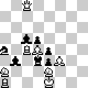 chess diagram mate in 2 - problem difficulty: ***