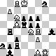 chess diagram mate in 3 - problem difficulty: ***