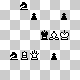 chess diagram mate in 3 - problem difficulty: **