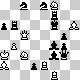 chess diagram mate in 2 - problem difficulty: **