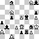 chess diagram mate in 2 - problem difficulty: ***