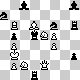 chess diagram mate in 2 - problem difficulty: ***