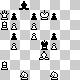 chess diagram mate in 4 - problem difficulty: *****