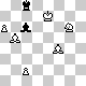 chess diagram mate in 4 - problem difficulty: **