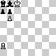 chess diagram mate in 2 - problem difficulty: **