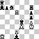 chess diagram mate in 4 - problem difficulty: ***
